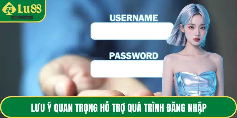 Lưu ý quan trọng hỗ trợ quá trình đăng nhập
